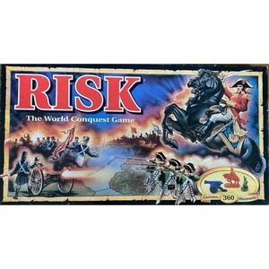 RISK Vintage 1993  World Conquest Board Game War Strategy Parker Brothers